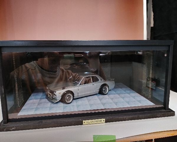 楽天市場】ミニカー用 ディスプレイケース 1/18 プラスチック