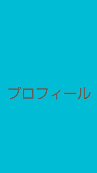 こちらはプロフィールです。