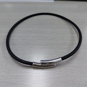 コラントッテ TAO ネックレス シルバー×ブラック Colantotte D605