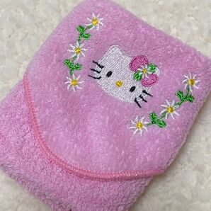 ハローキティ マーガレット プチタオル 20cm レトロ