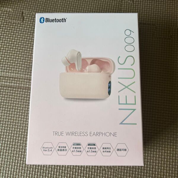 NEXUS 009 TRUE WIRELESS EARPHONE ピンク 未使用