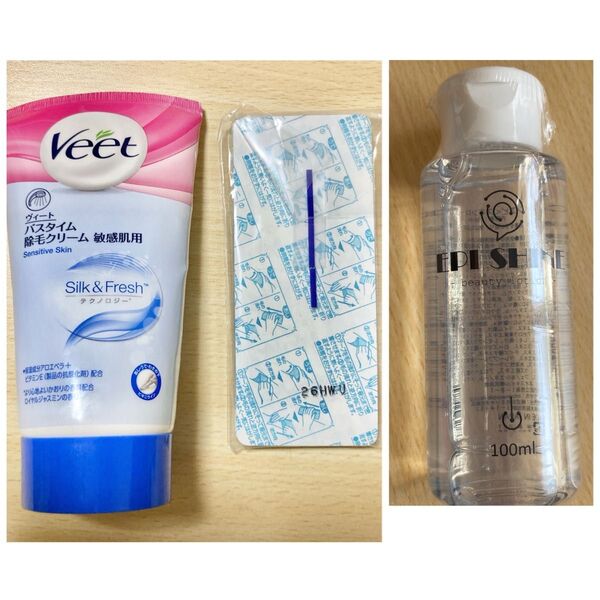 Veet 除毛クリーム & エピラット 脱毛テープ & エピシャイン ◇ 除毛 脱毛 抑毛剤 クリーム テープ ヴィート