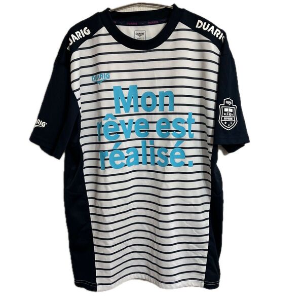 DUARIG ボーダー柄Tシャツ メンズ スポーツ
