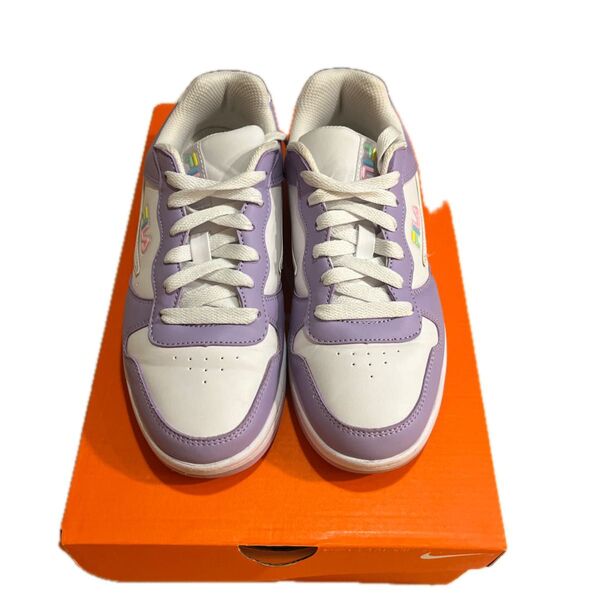 FILA スニーカー ガールズ 23.5cm パープル