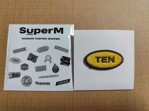 SuperM TEN テン ランダムカスタムワッペン