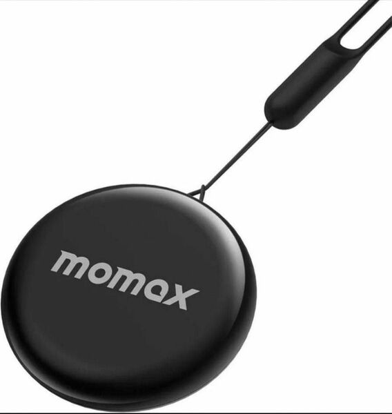 新品未使用【MOMAX】 紛失防止タグ スマートトラッカー GPS 小型 スマートタグ ブラック