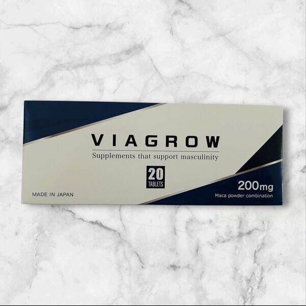 VIAGROW 男性用 サプリメント 20錠