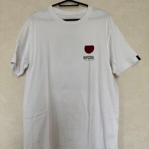 RIPCURL Tシャツ ロゴ ホワイト メンズ トップス