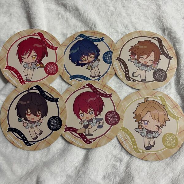 アニメイトカフェ あんスタ コースター 夏目 つむぎ 斑 司 凛月 嵐 あんさんぶるスターズ アニカフェ ニューディ
