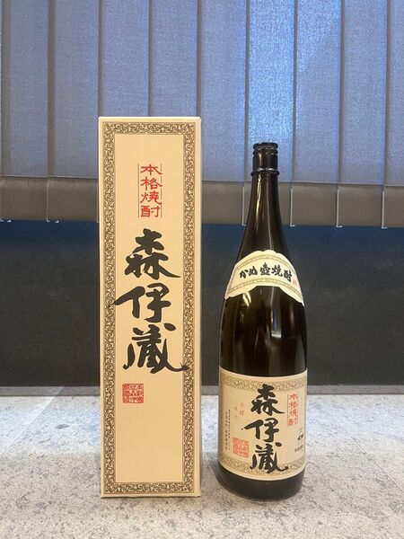 【空き瓶】森伊蔵*箱付き*焼酎*1.8L