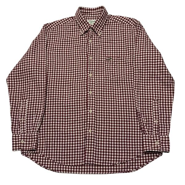 crocodile クロコダイル 長袖ボタンダウンシャツ チェック L