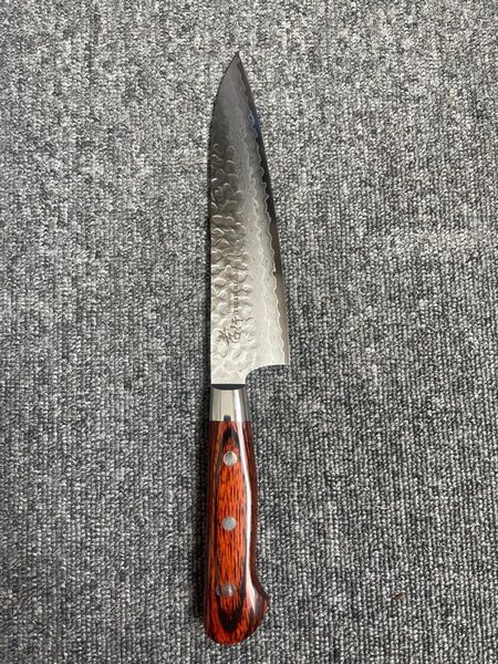 ダマスカス 180mm 牛刀(VG-10 ステンレス 槌目牛刀)