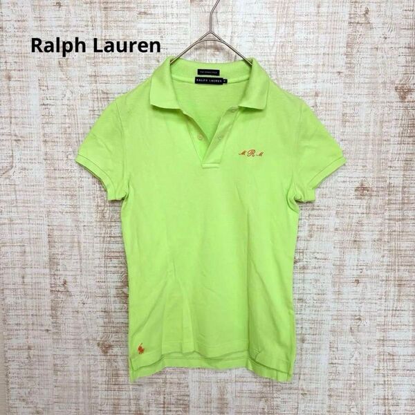 RALPH LAUREN ラルフローレン ポロシャツ M ライムグリーン ゴルフ