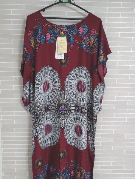 【新品タグ付き】Maibito ワンピース M〜L ロング 夏