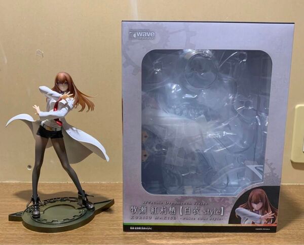 【美品】牧瀬 紅莉栖【白衣style】 STEINS;GATE wave フィギュア