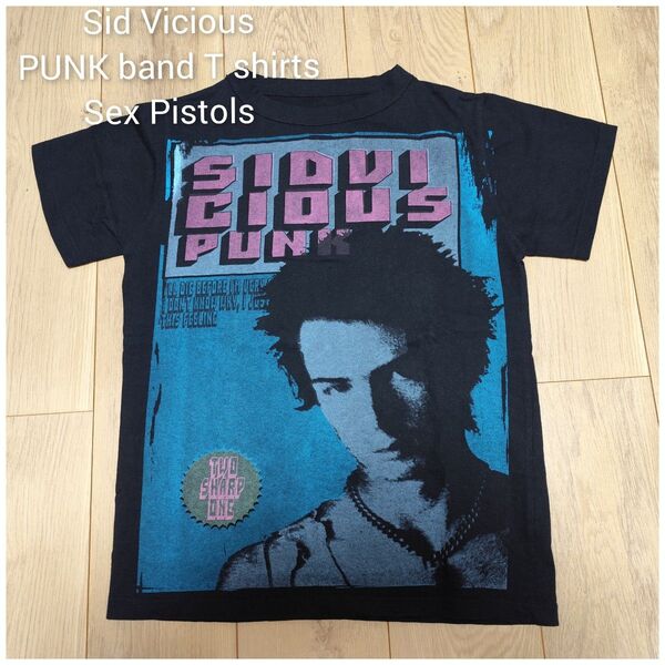 シド・ヴィシャス S程度 Tシャツ バンドTシャツ セックス・ ピストルズ ロックTシャツ プリント PUNK ENGLAND