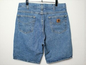 00's USA製 カーハート Carhartt ５ポケット デニムショーツ (36) ショートパンツ 00年代 アメリカ製