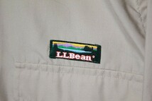 USA製 90's LLBEAN LLビーン カタディンロゴ 長袖 サファリシャツ (L) 旧タグ 90年代 アメリカ製_画像6