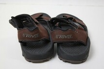 テバ TEVA ストラップサンダル 茶 US9 (26cm) レディース 無地_画像4