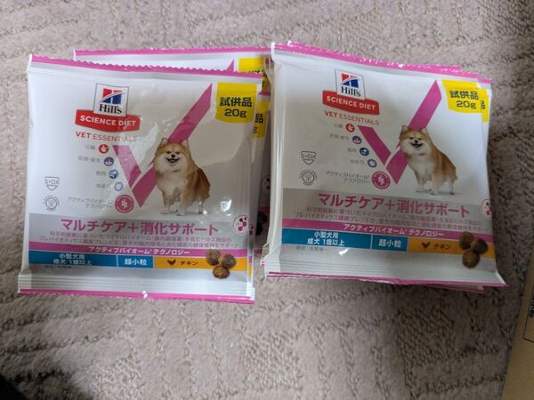 Hills science diet 犬 マルチケア消化サポート チキン 極小粒 20g x 10=200g 小型犬 成犬