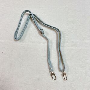 ショルダーストラップ 調整可能 130cm バッグストラップ ストラップベルト パステルブルー