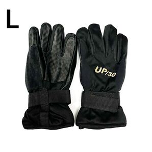 新品 アウトレット品 メンズ手袋 UP/30スノーグローブ 防寒用手袋 L