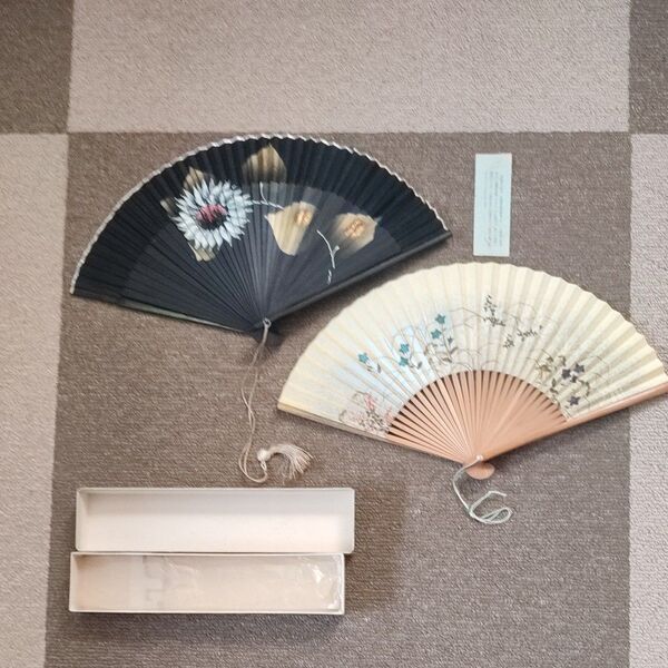 扇子 和装小物 男物 女物 二本セット