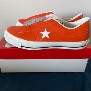 CONVERSE ONE STAR J SUEDE OX ワンスター オレンジ 28.0センチ