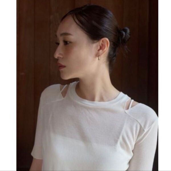 《新品未使用》Hella ETRE TOKYO エトレトウキョウ 半袖カットソー シアーカットソー Tシャツ