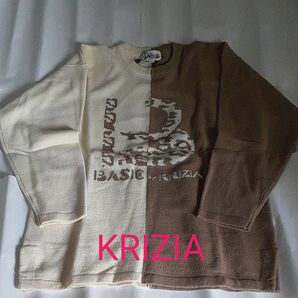 クリッツア KRIZIA ウールニット セーター 新品未使用 L