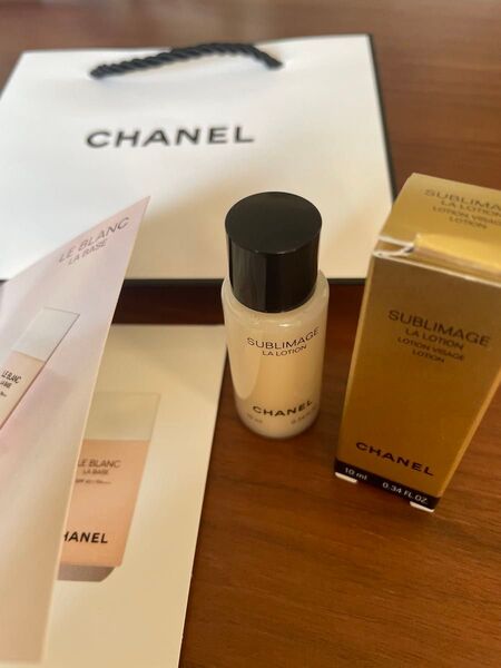 シャネル CHANEL サブリマージュラローション ルブランラバーズ ショップ袋
