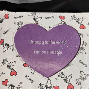 snoopy フラットポーチ 新品未使用