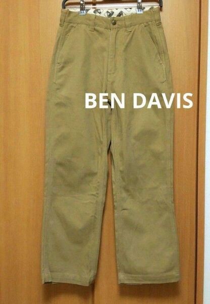 BEN DAVIS WIDE STRAIGHT WORK PANTS ベージュ