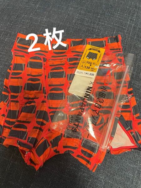 小田急ロマンスカー× ニンジャパンツ GSE FACE柄 2枚