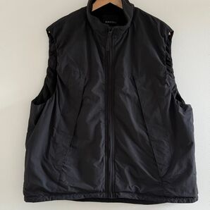 <GLR>Morley ナイロンコットン×フリース ベスト