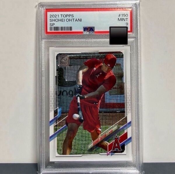 (SP レア) 大谷翔平 2021 TOPPS #150 SP SHOHEI OHTANI 【PSA9】