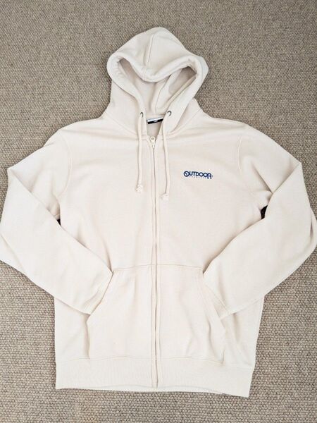 フード付き スウェットパーカー Lサイズ OUTDOOR PRODUCTS フルジップ
