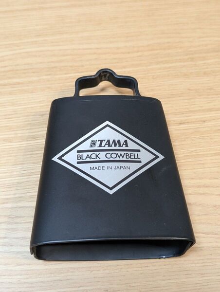 TAMA BLACK COWBELL MADE IN JAPAN タマ ブラック カウベル