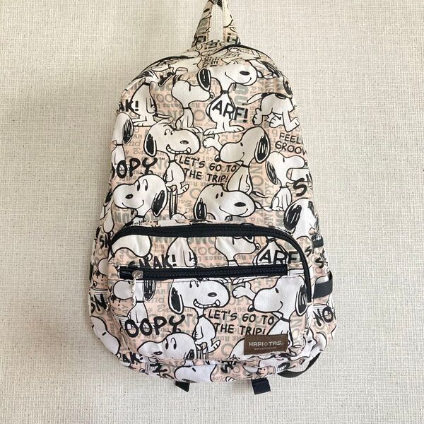 HAPITAS ハピタス スヌーピー リュック 折りたたみ キャリーオンバッグ 旅行バッグ クーポン消化