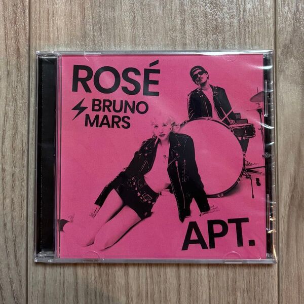新品 ROSE & BRUNO MARS APT. CD ピンクバージョン ロゼ ブルーノマーズ
