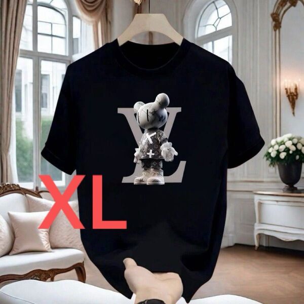 Tシャツ 半袖 黒 XL