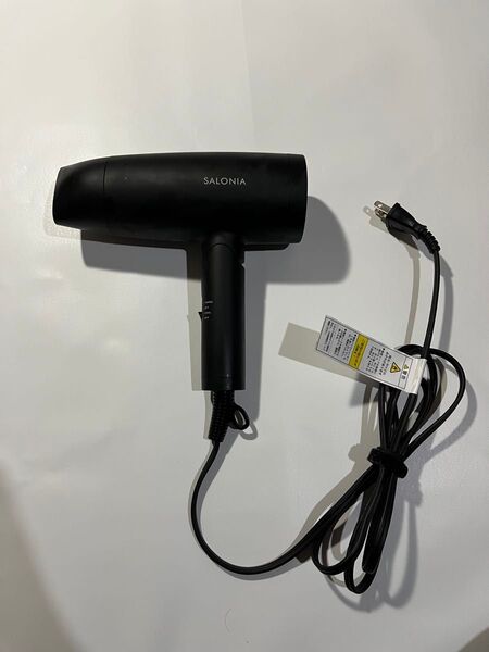 SALONIA ヘアドライヤー+ディフューザー SL-013BK