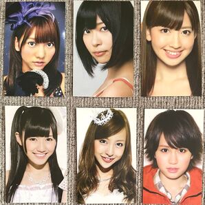 AKB 写真 カード 6枚