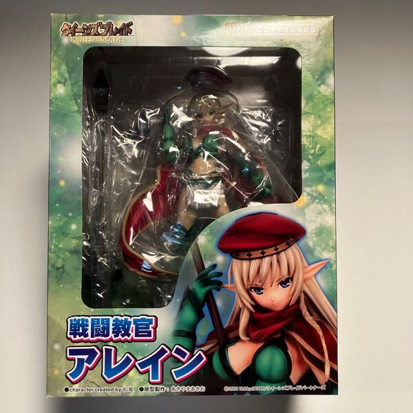 超希少品!未開封品!アニメ版 クイーンズブレイド 戦闘教官 アレイン (1/7スケール PVC塗装済み完成品)