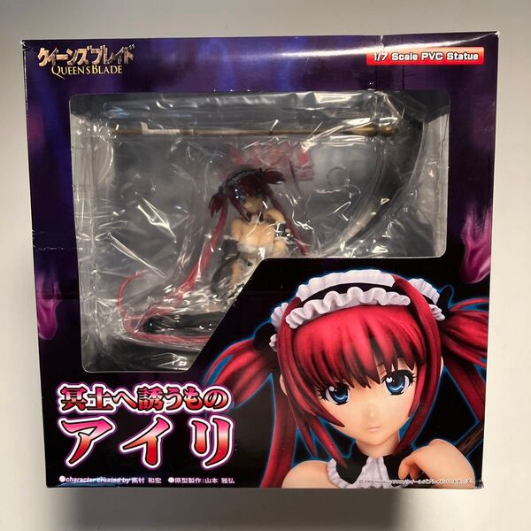 超希少品!未開封品!アニメ版 クイーンズブレイド 冥土へ誘うもの アイリ (1/7スケール PVC塗装済み完成品)