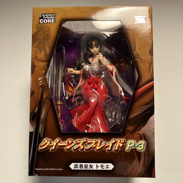 超希少品!未開封品!エクセレントモデルCORE クイーンズブレイドP-3 武者巫女トモエ