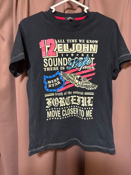 ELJOHN Tシャツ ブラック系