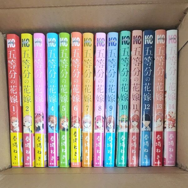 五等分の花嫁 春場ねぎ 全巻セット キャラクターブック 講談社 全巻帯付