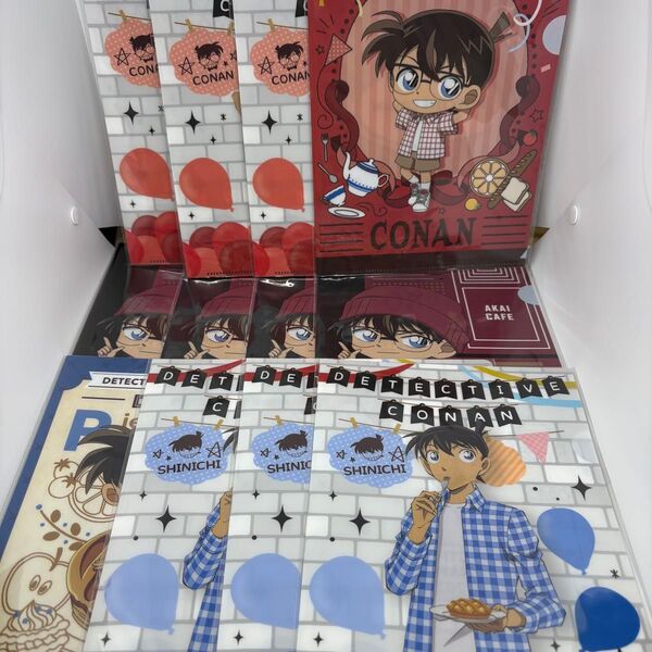 名探偵コナン 江戸川コナン 工藤新一 クリアファイル A5