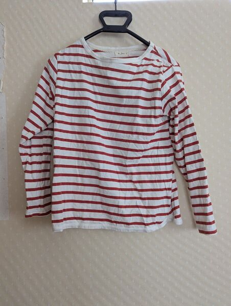 ボーダー 長袖 カットソー M 長袖Tシャツ 長袖カットソー